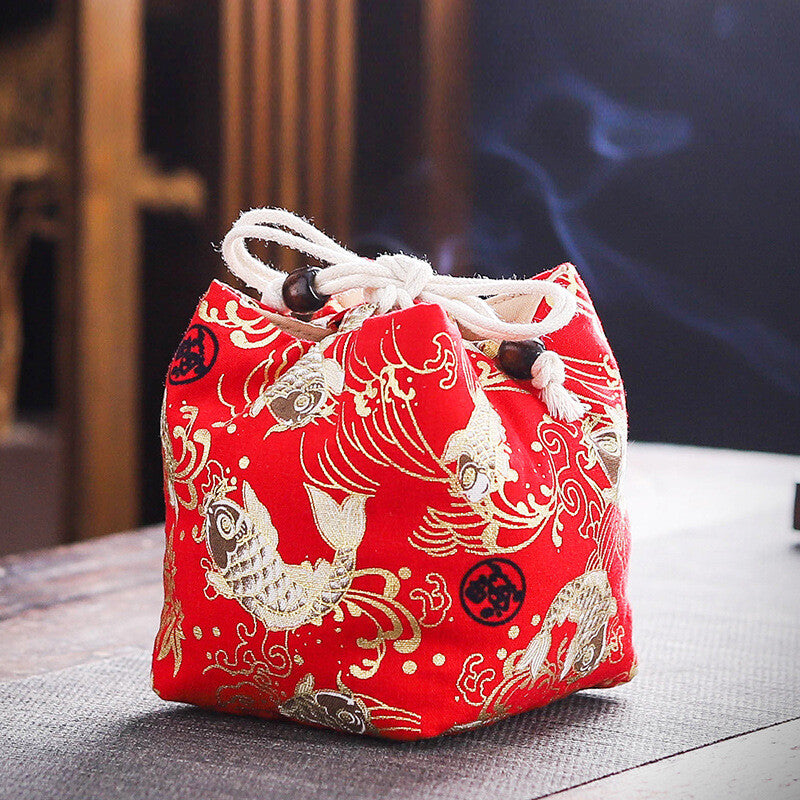 Chinese Tea Teaware Storage Bag Portable Travel Teapot Cup Bag Teacup Cloth Bag
