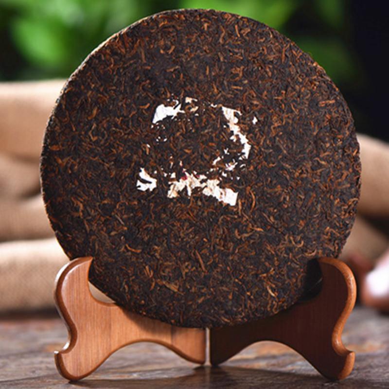 357g Yunnan Wild Puerh Ripe Tea Puer Tea Golden Bud Pu Er Palace Seven Cakes Tea