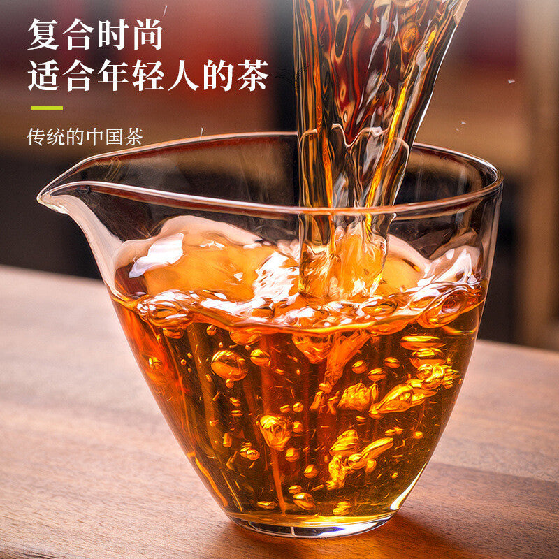 300g Qingguan Puerh Tea Xinhui Orange Peel Aged Ripe Loose Leaf Tea Puerh Tea