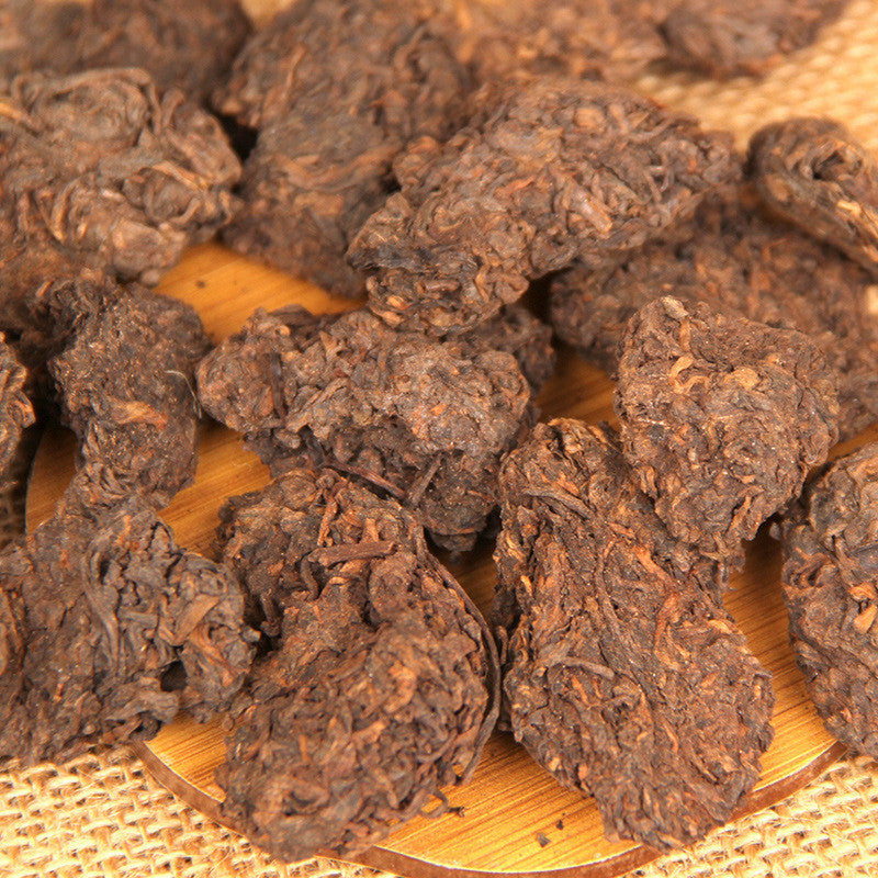 Chinese Pu-erh tea Old Chen tea 200g cooked pure Tuo green food healthy Shu tea
