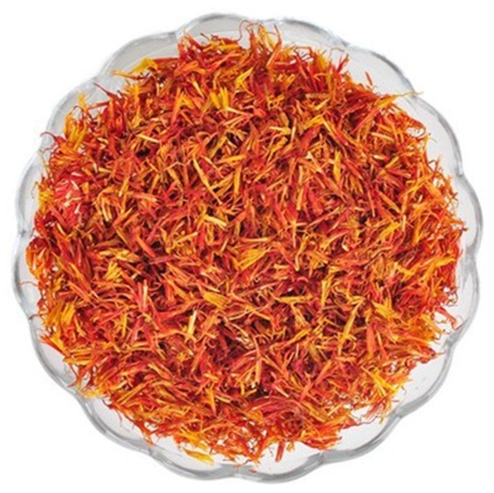 100% Natural DRIED SAFFRON SAFFLOWER Tea Organic Chinese Herbal Tea