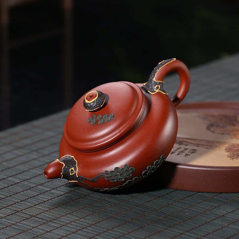 200ml Yixing Purple Clay Pot Dahongpao Teapot Tea Set Kung Fu Tea Kettle