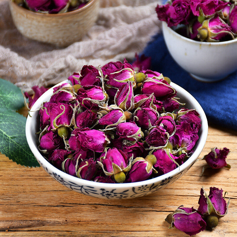 100g Canned Ping Yin Mei Gui Cha Tea Rose Tea Organic Healthy Herbal Flower Tea