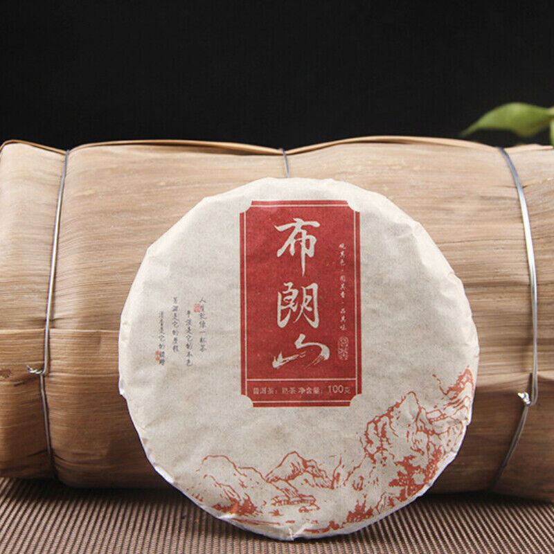 Organic Ripe Puer Tea Ancient Puer Black Tea Pressed Tea Cake100g/3.52oz