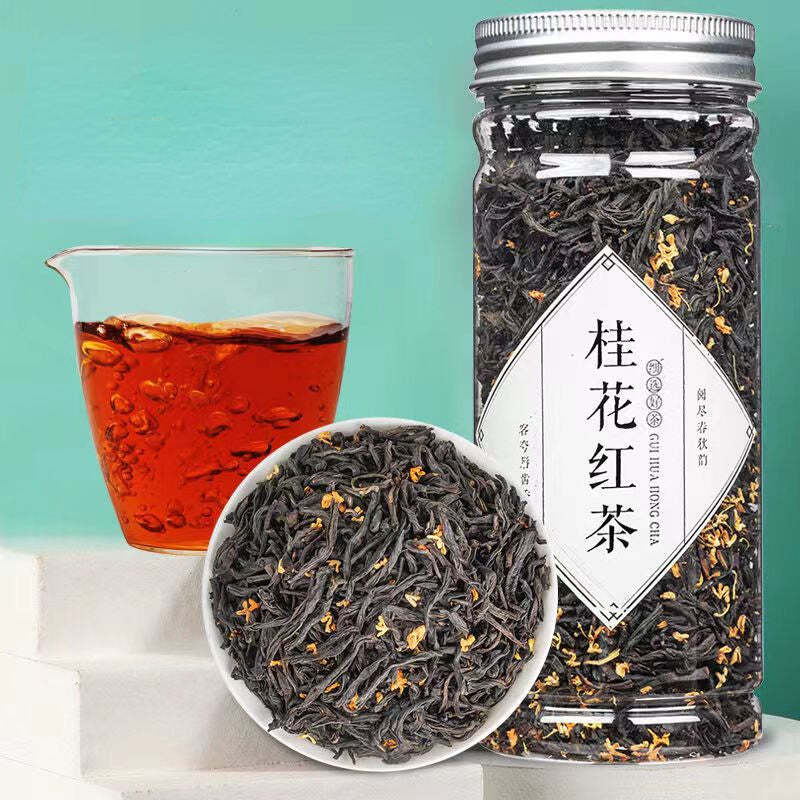 70g Osmanthus Tea Chinese Black Tea Benefits Dried Osmanthus Herbal Flower Tea