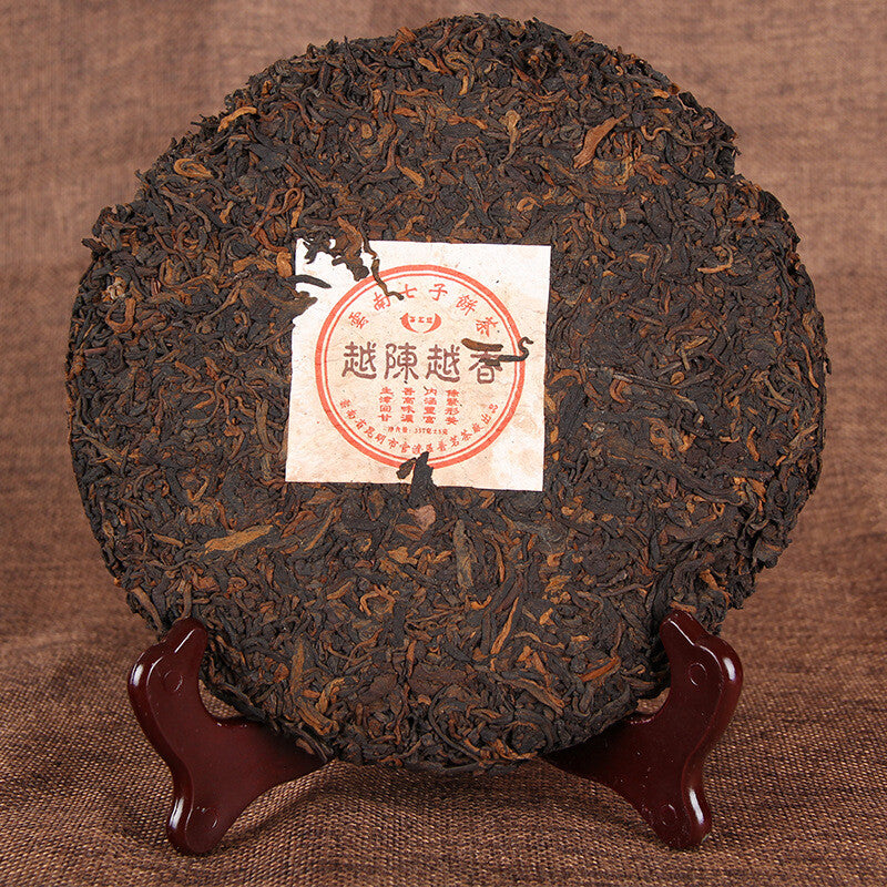 357g 2006 Golden Bud Puerh Tea Cake High Quality Yunnan Pu'er Black Tea Gift Tea