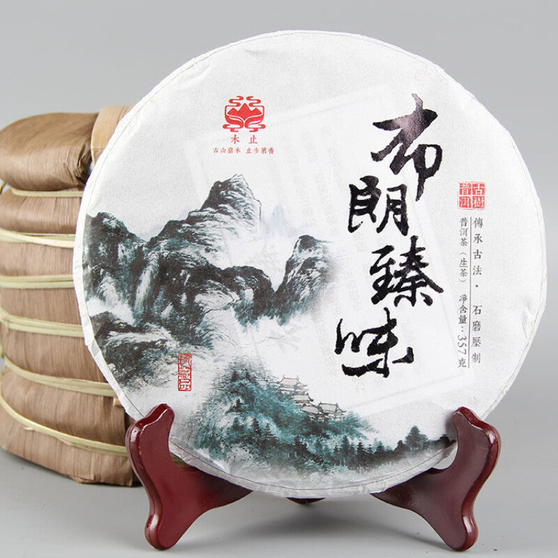 357g Bulangzhenwei Pu-Erh Tea Natural Organic Green Tea Cha Tea Health