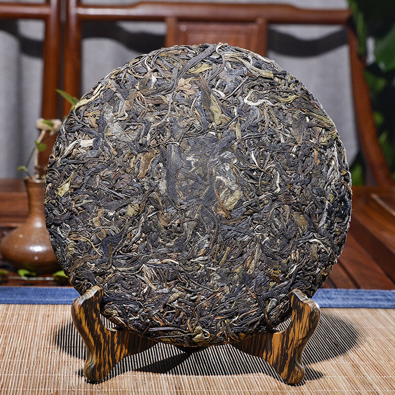Green Tea Health Care 357g Yunnan Pu-erh Tea Cake Yiwu Ancient Tree Cha Tea