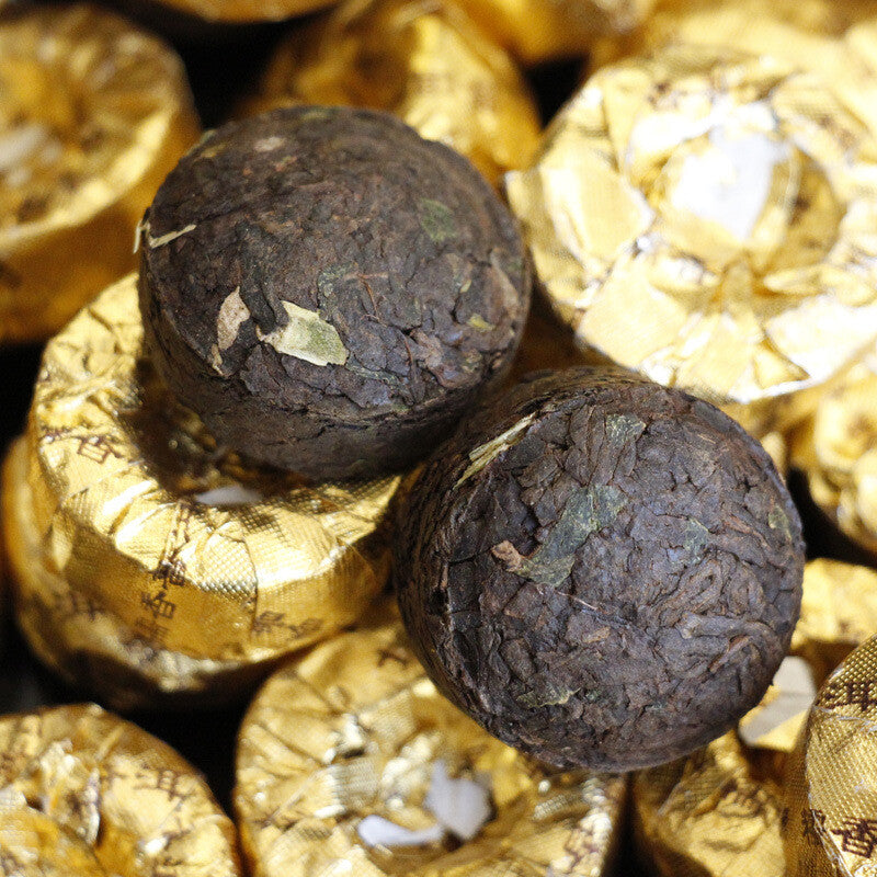 500g Dai Jia Nuoxiang Tuo Tea Yunnan Pu'er Ripe Tea Nuoxiang Tuo Mini Tuo Tea
