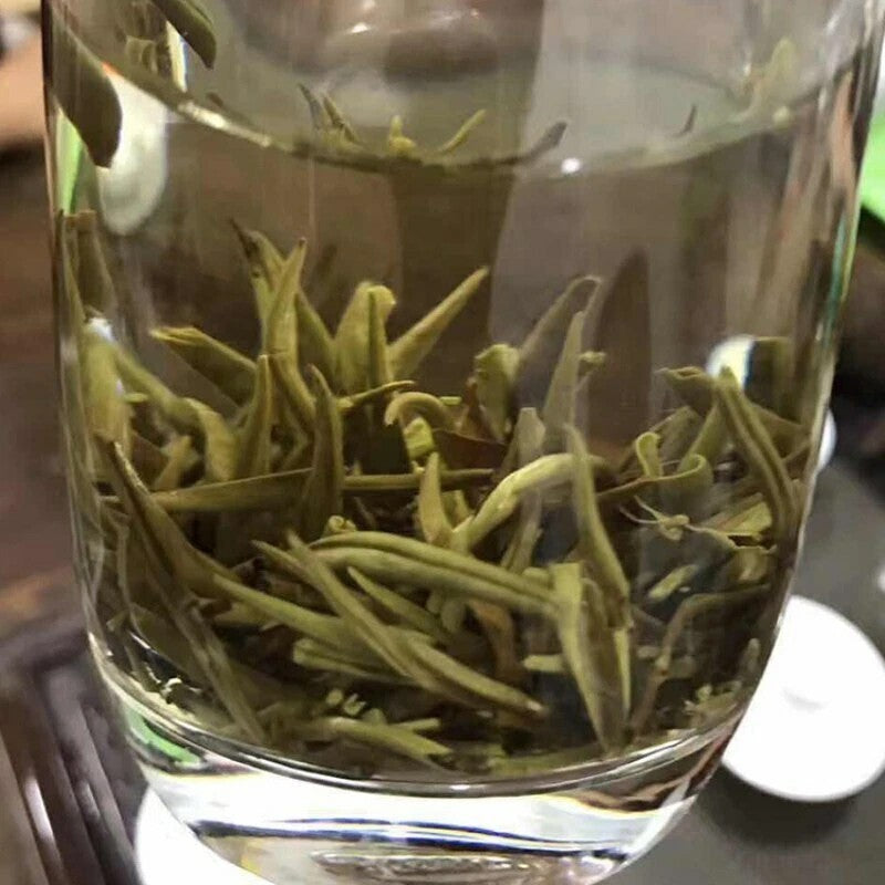 300g Premium Silver Needle White Tea Cake Chinese Organic Bai Hao Yin Zhen Cha