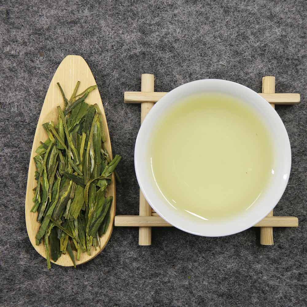 Chinese Green Tea Dragon Well New Spring Organic Tea Longjing