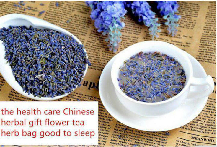50g Lavender Dried Flower Tea Floral Organic Herbal Tea Good for Sleep Beauty CN