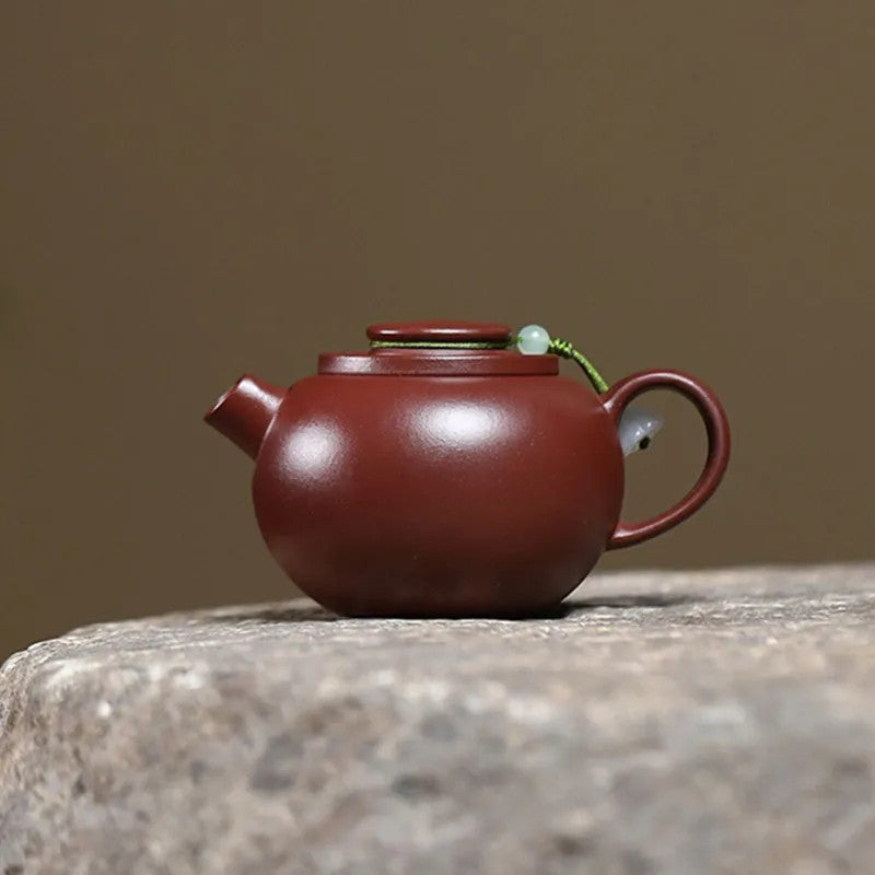Chinese Yixing Tea Infuser Kettle Handmade Zisha Teaware Tea Set 90ml