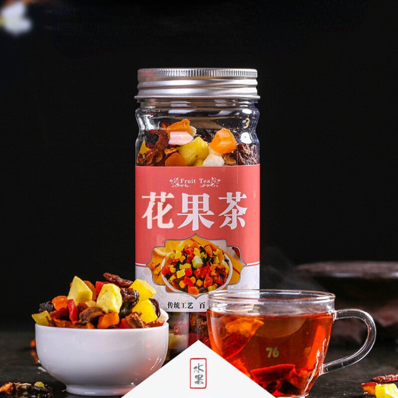 180g Natural Fruit Tea Canned Assorted Flower Herbal Tea Healthy Drink Gift Tea