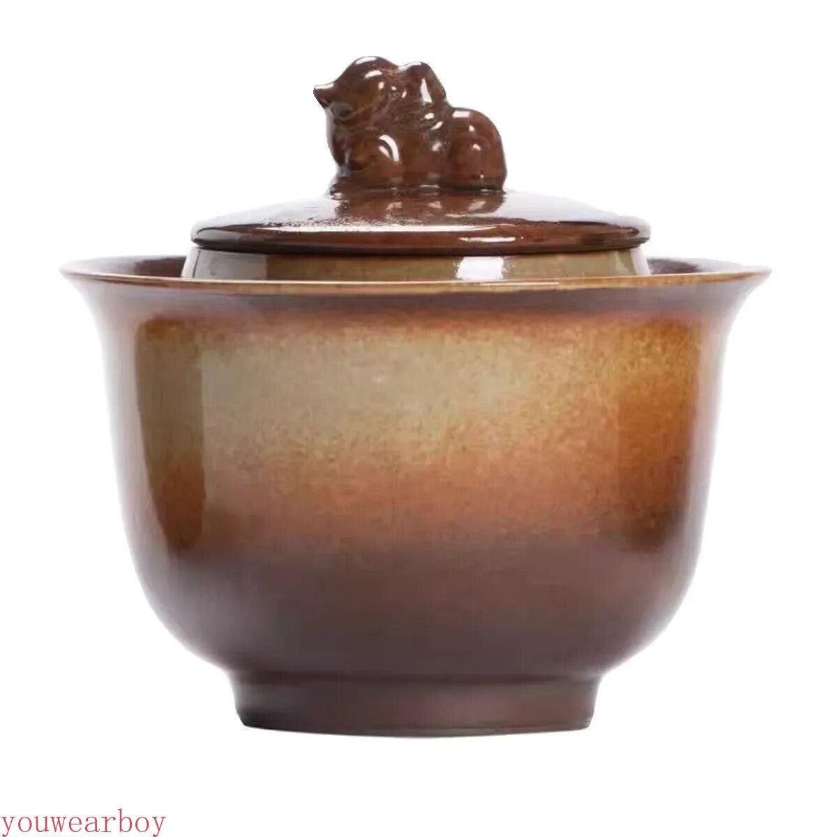 Chinese Vintage Tea Set Travel Ceramic Pottery Tea Cup Tea Ceremony