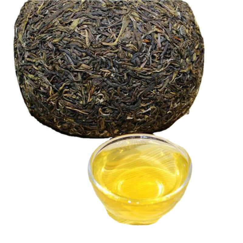 Cha Pu Erh Tea Yunnan Natural Puer Tea 1000g Gold Melon Tribute Tea Healthy Food