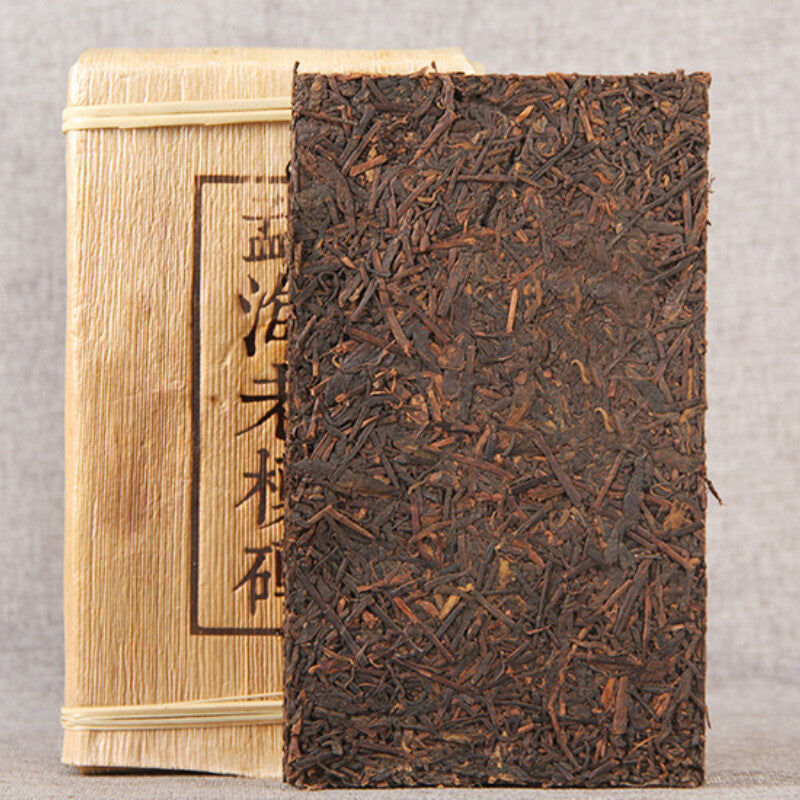 1000g Pu'er Ripe Tea Brick Organic Old Terrier Tea Yunnan Ancient Tree Pu'er Tea