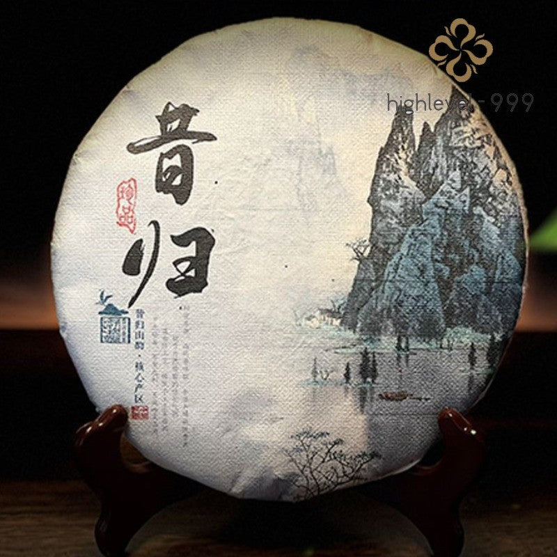 357g Yunnan Menghai High Mountain 2022 Qizi Cake Tea Pu'er Tea Raw Tea Cake
