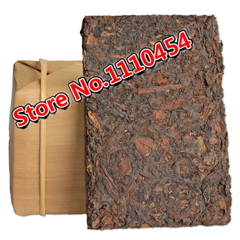 250g Chinese Ripe Pu'er Tea Brick Black Tea Ancient Tree Health Tea