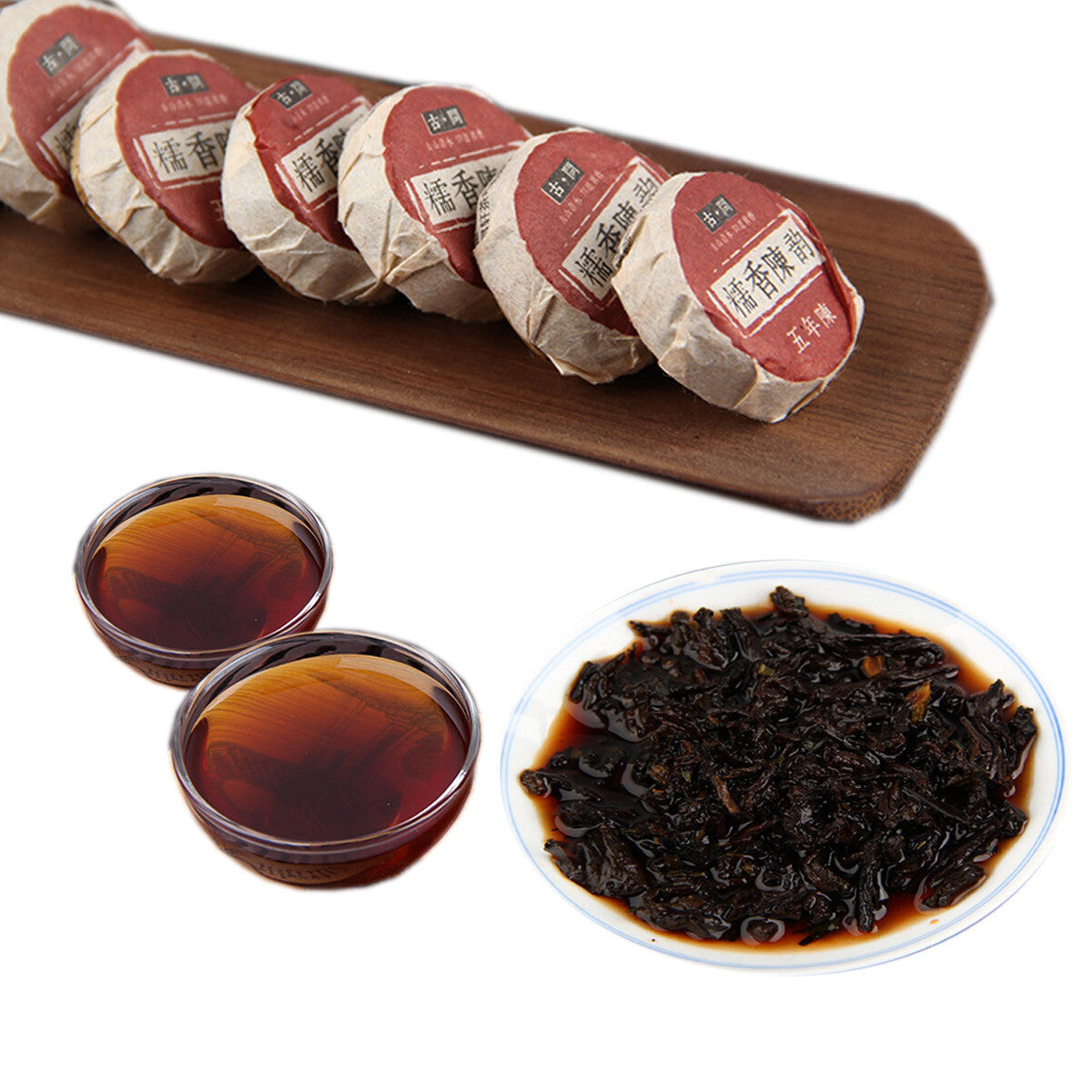Fragrant Puer Tea Old Ripe Puerh Tuo Tea Glutinous Rice Pu-erh Tea Fermented Tea
