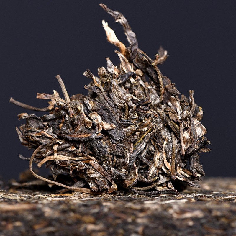 Green Tea 357g Yunnan Pu'er Tea Brick Nannushan Tea Nectar Health Care