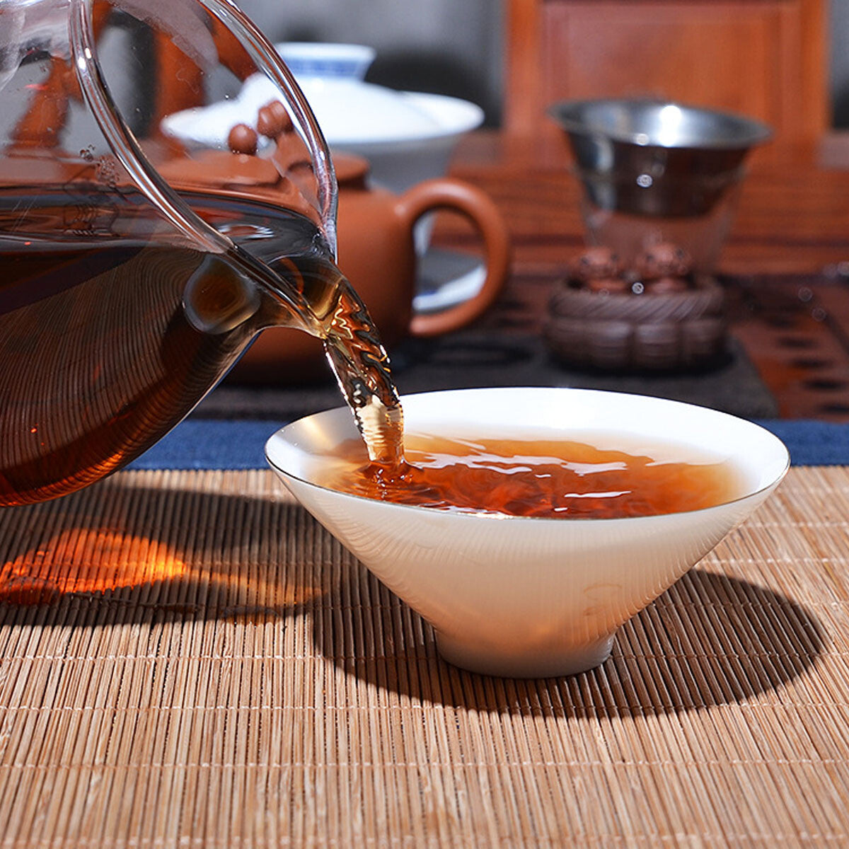 357g Yunnan Ripe Pu erh Tea Palace Tea Collection Top Class Puer Cooked Tea Cake