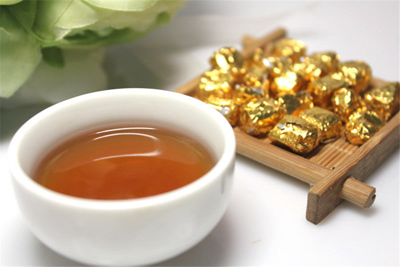 30g Genuine Yunnan Organic Puer Tea Ripe Cha Gao Cream Puerh Cooked Pu'er 30 Pcs