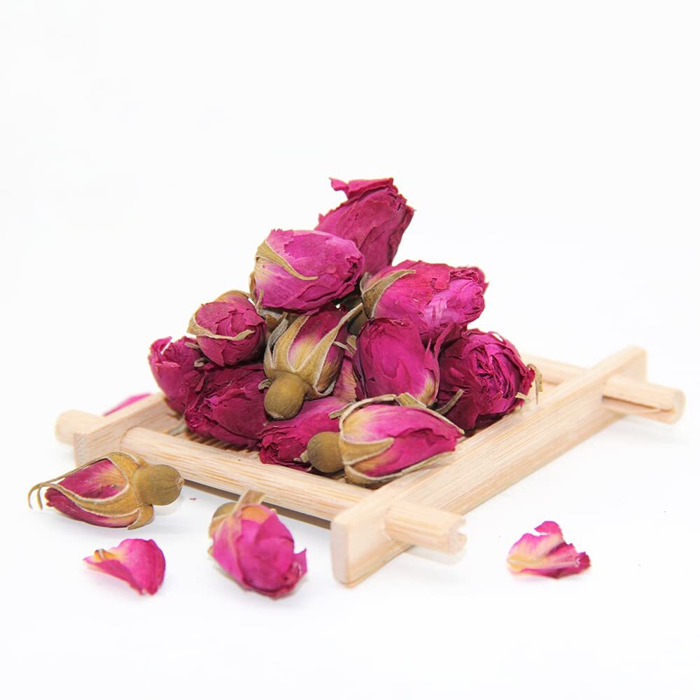 Dried Rose Buds Tea Natural Rose Herbal Tea Loose Leaf Rose Flower Tea1.75oz/50g