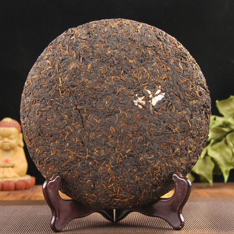 380g Organic Aromatic Cooked Tea Menghai Big Tree Pu'er Tea Slimming Black Tea