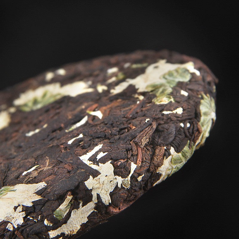 100g Pu'er Tea Chrysanthemum Tea Cake Ripe Chrysanthemum Pu'er Tea Cake