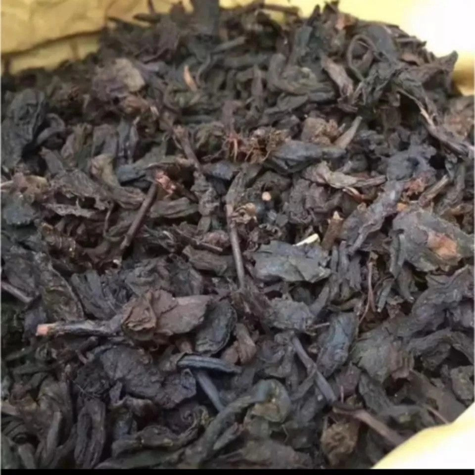 1990s Guangxi Liubao Tea Black Tea Loose Leaf Tea Aged Liu Pao Dark Tea 800g