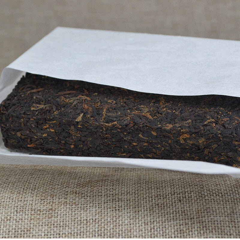 TAETEA Menghai Dayi 7562 Pu-erh Tea Brick 250g Ripe Puer Pu'er 1601 Batch