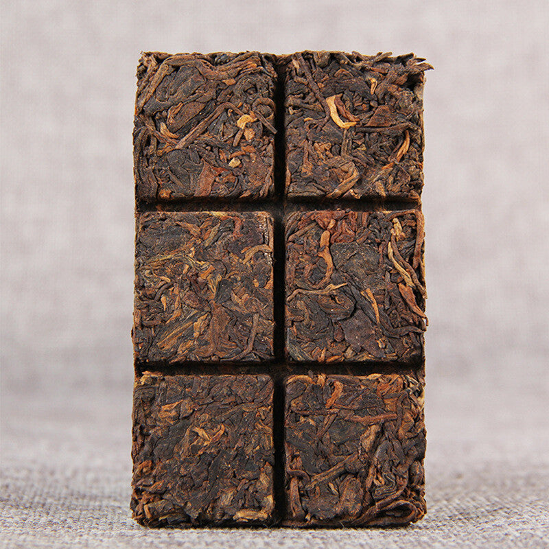 40g piece of fragrant pu-erh tea iced sweet ripe tea pu-erh tea brick pu-erh