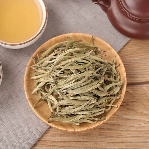 Premium YunNan JingGu White Tea Silver Needle Bai Hao Yin Zhe white tea