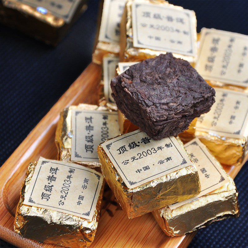 100g Puer Tea Health Care Pu er tea Pu erh Compressed Pu'er Brick Organic