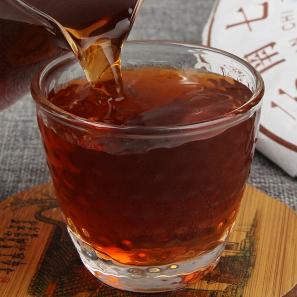 357g Puer Tea Golden Bud Shu Puerh Tea Top Premium Menghai Scent of Time Ripe