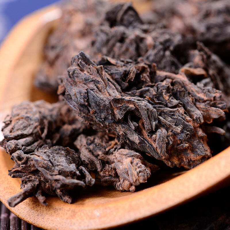 Puerh Ripe Tea Lao Cha Tou Yunnan Pu'er Cooked Tea Old Tree Pu-erh Tea 500g