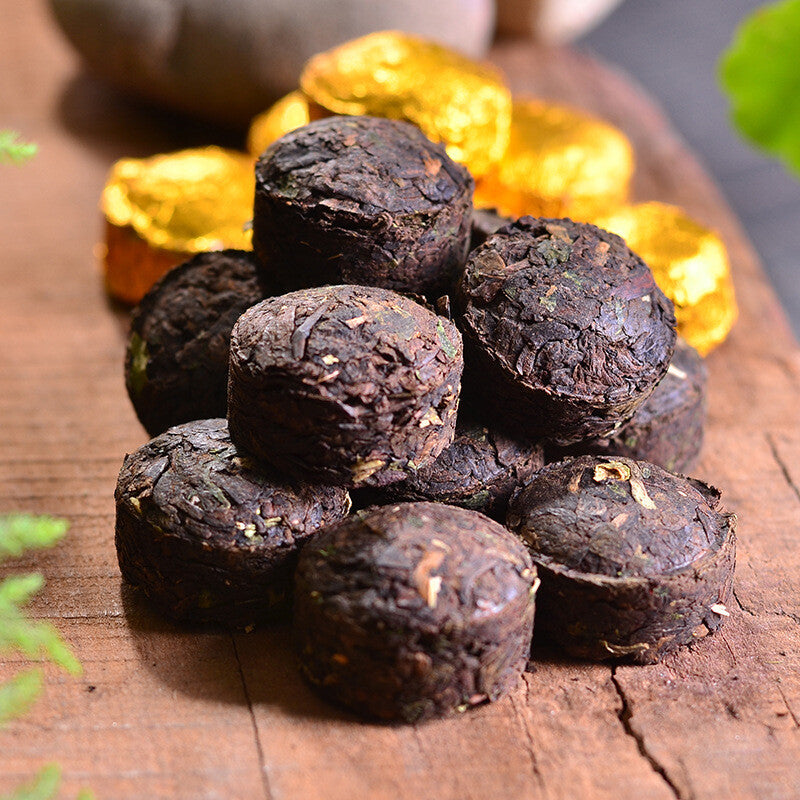 500g Yunnan Pu'er Ripe Tea Glutinous Fragrance Tuo Tea Glutinous Rice Tea
