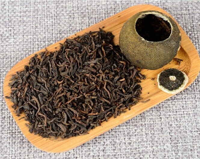 Yunnan Puerh Tea Xinhui Citrus Puer Tea Small Green Citrus Pu Er Cooked Tea