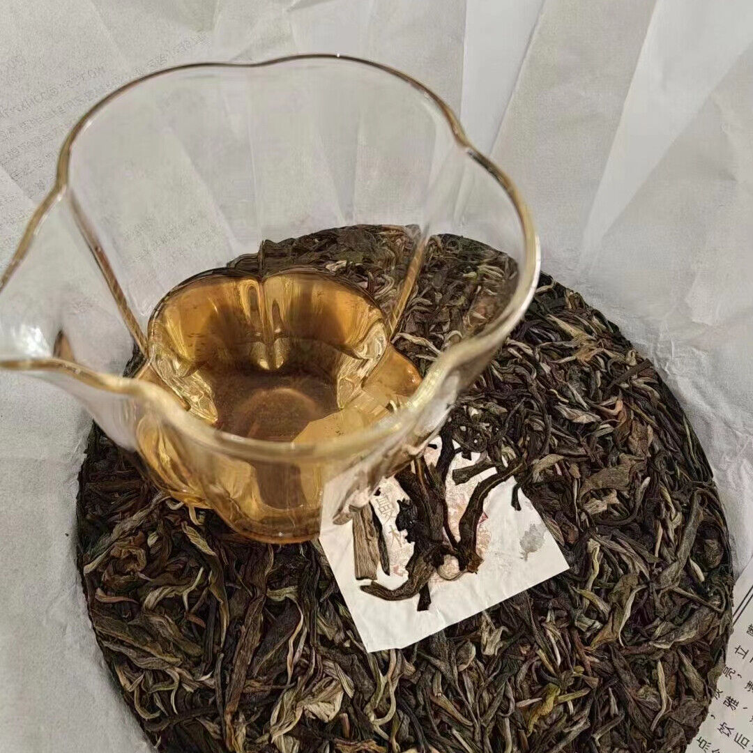 357g Yunnan Raw Pu-erh Cake Tea 2019 Mansong Puer Raw Tea Cake Premium Puerh Tea