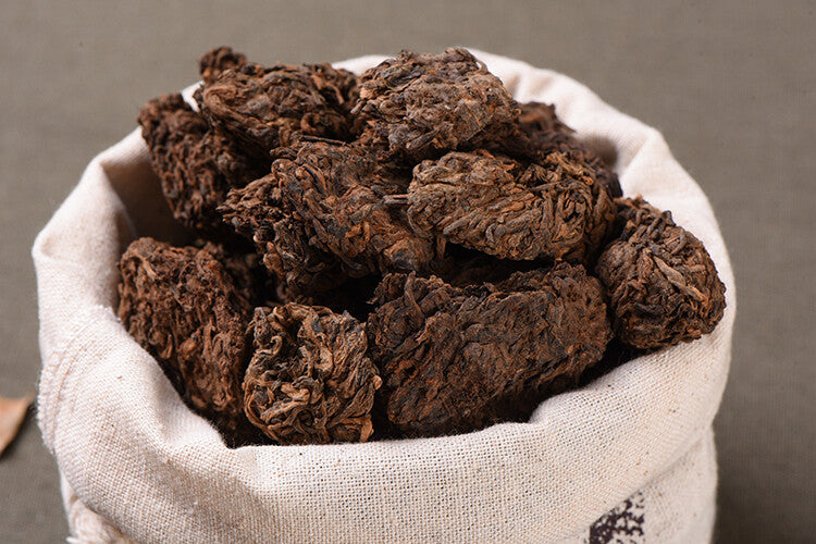 YunNan Lao Cha Tou Cooked Puerh Tea*Loose Pu-erh Tea Ripe puer tea