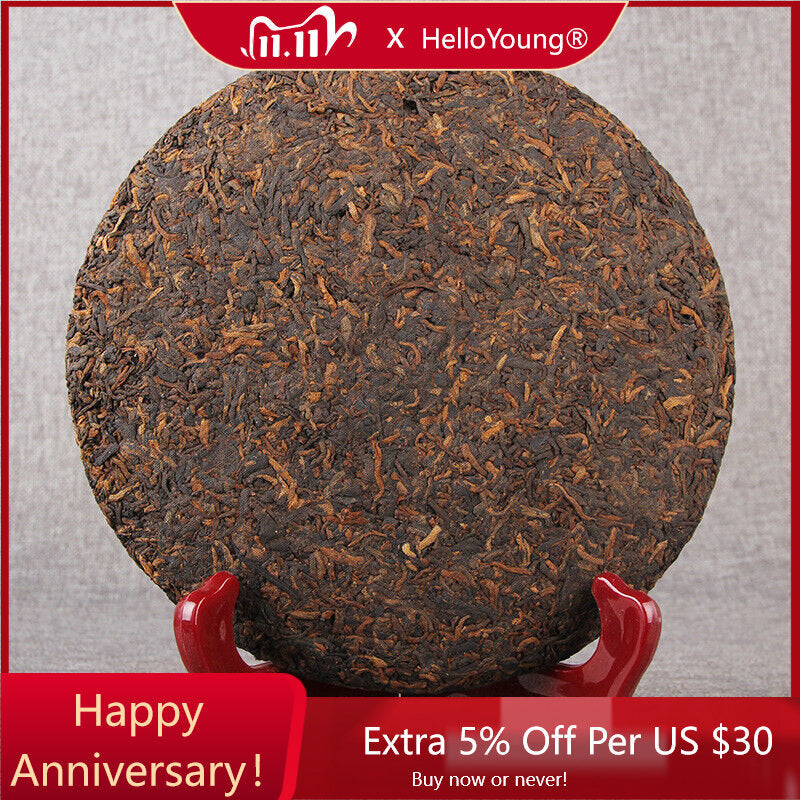 Jing Mai Chun Xiang Ripper Tea Jingmai Old Tree Tea Yunnan Large Leaf Tea 357g-