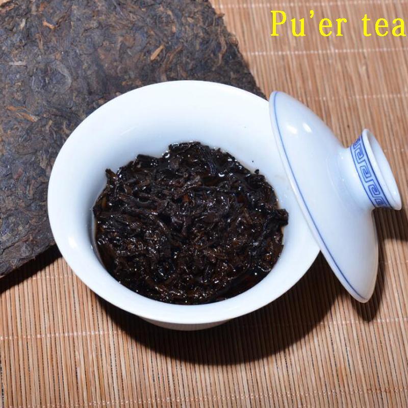 Puer Tea Yunnan Old Ripe Puer China Tea Health Care Pu'er Tea Brick Puerh 250g