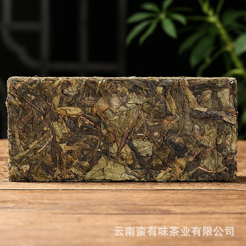 500g Yunnan Pu-erh Tea Brick Tea Mu Ming and Drink Old Tree Raw Tea Brick