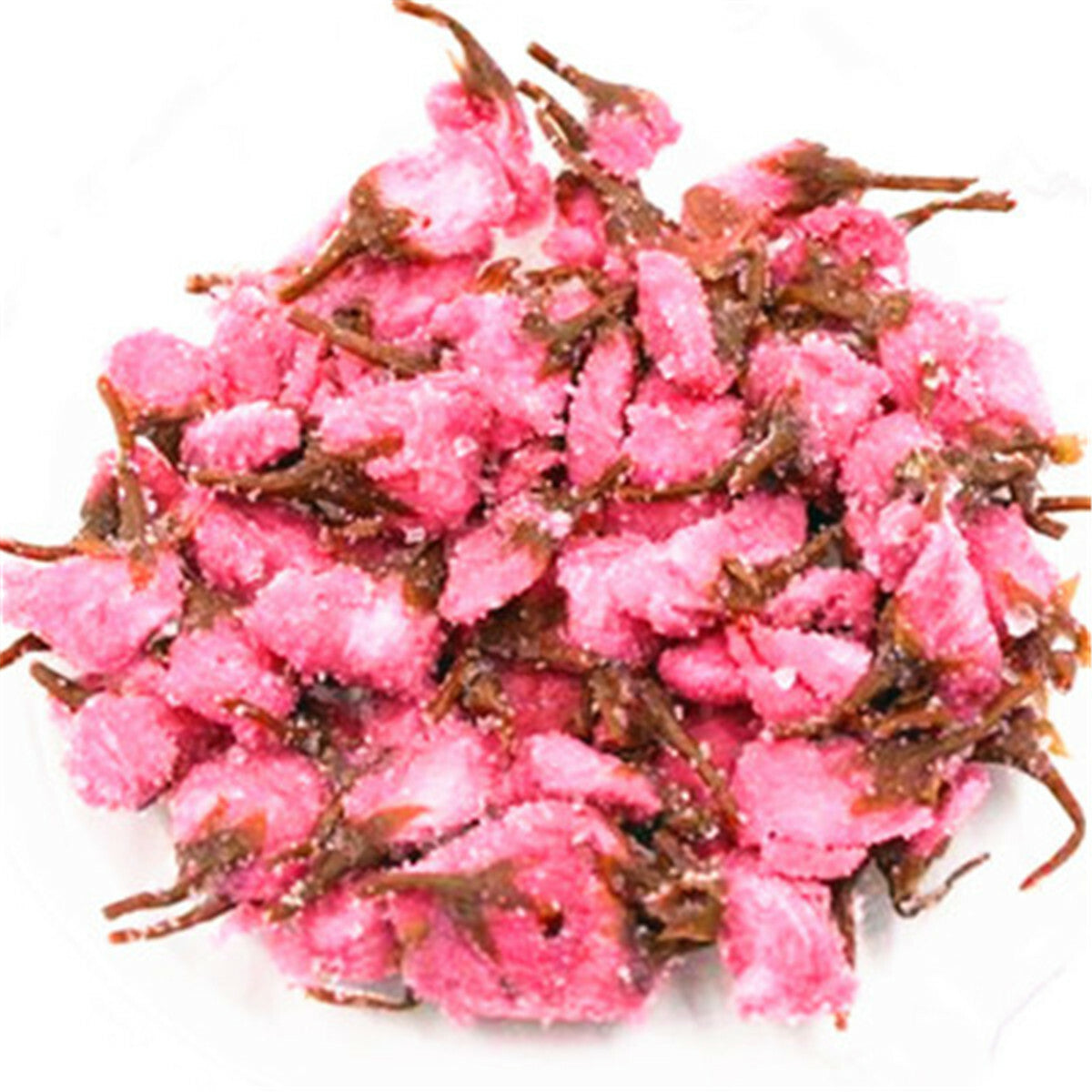 Japanese Salted Sakura Cha Pink Cherry Blossoms Traditional Preserved Flower Tea