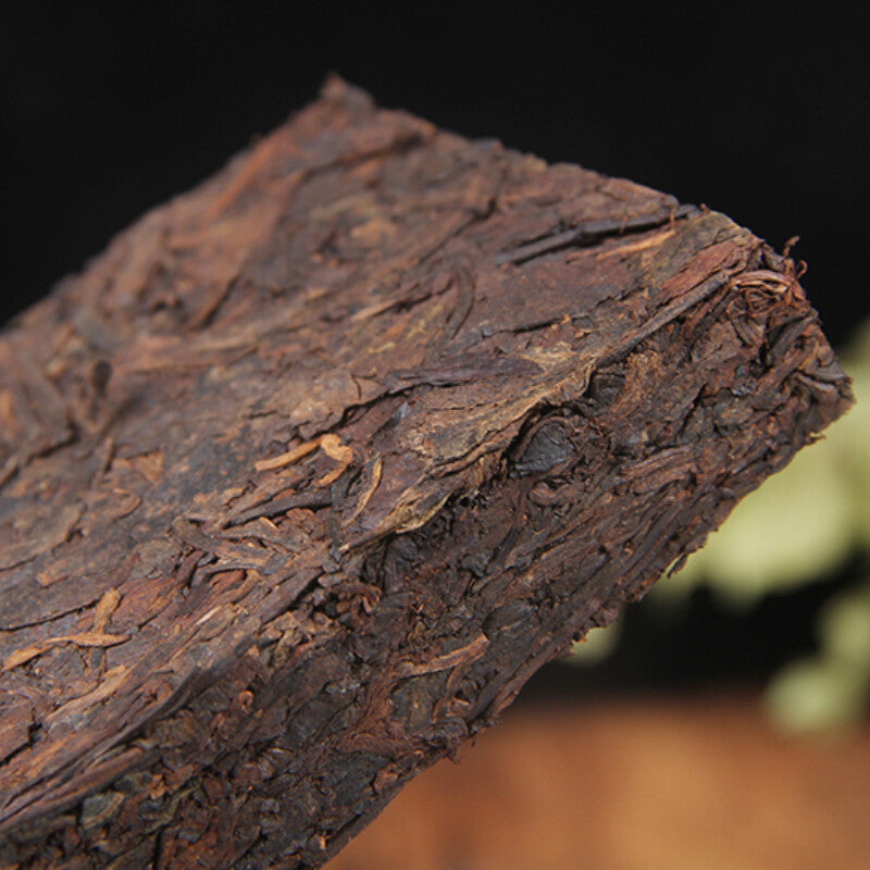 200g Cha Pu'er Tea Cooked Tea Brick Chen Lao Cha Material Chen Xiang Lao Tea