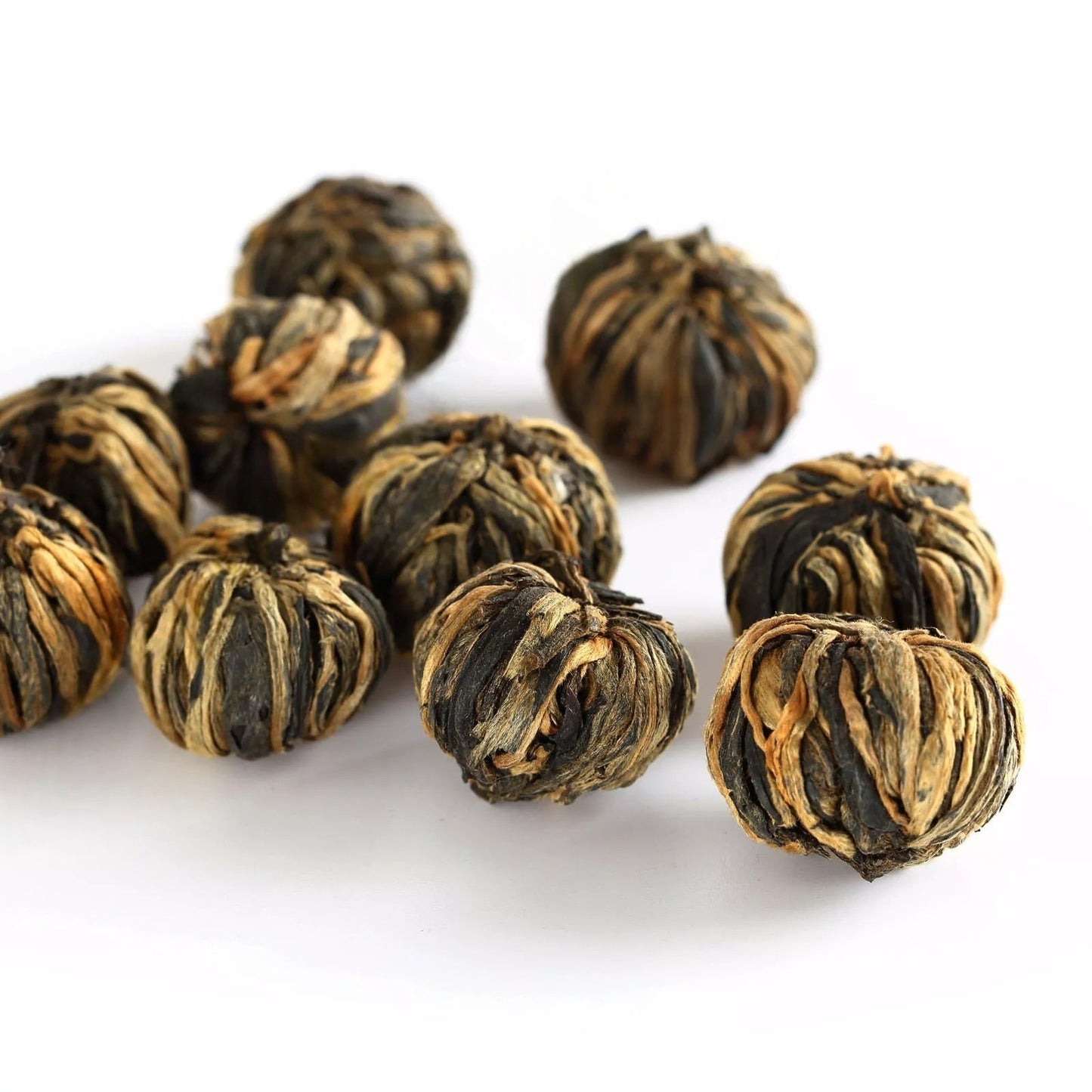 1000g Nonpareil Supreme Yunnan Black Tea Dragon Pearl Dian Hong Ball Buds
