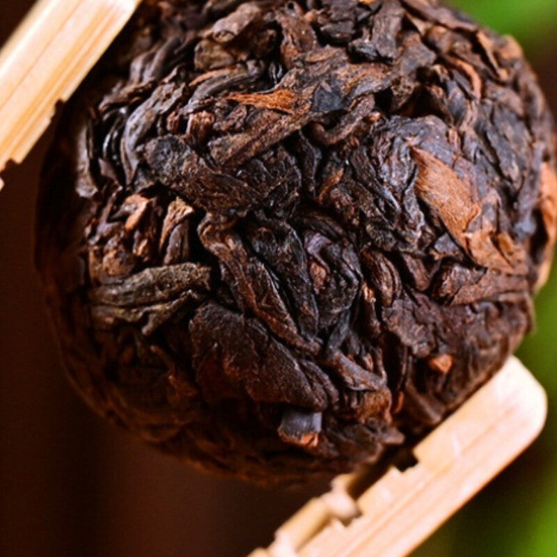 250g Premium Yunnan Big Tree Pu-Erh Tea Pu'er Dragon Ball Cooked Tea Canned Box