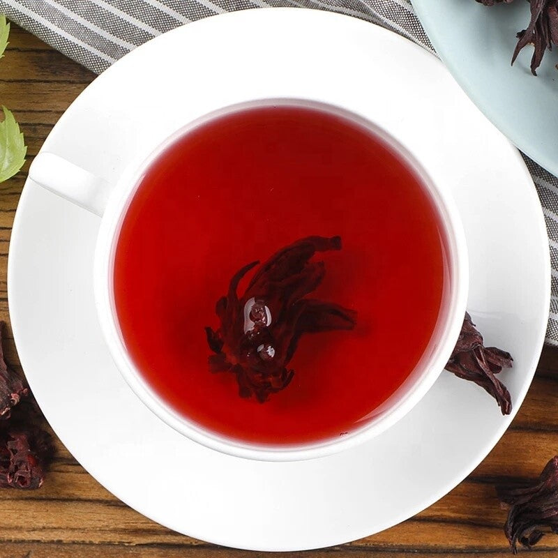 Dry Red Roselle Hibiscus Flower Tea Organic Dried Hibiscus Petal Herbal Tea 500g