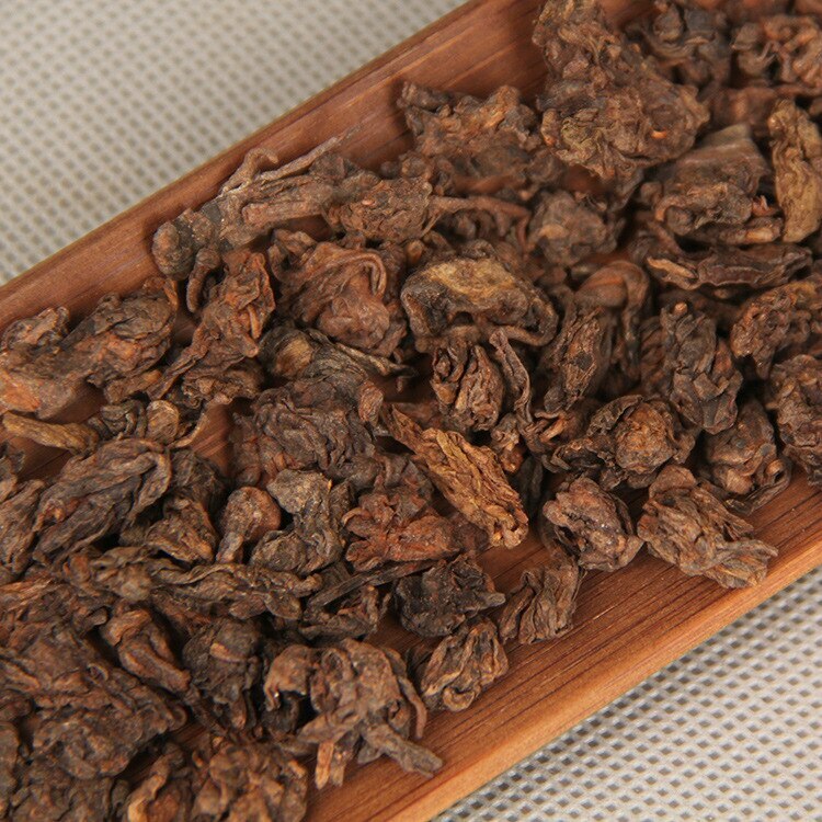Chinese 2018 Yunnan Shu Puerh Tea "Pearl Old Tea Head" Ripe Puer Tea 200g